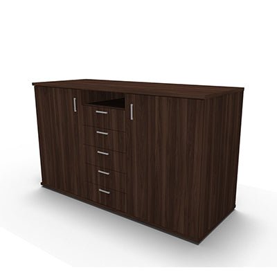 2 Door 5 Drawer Server unit - Office Furniture Warehouse ZA