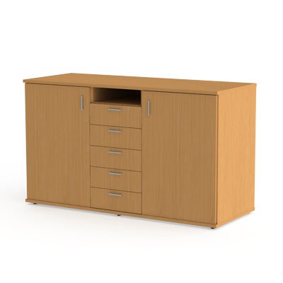 2 Door 5 Drawer Server unit - Office Furniture Warehouse ZA