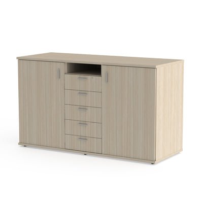 2 Door 5 Drawer Server unit - Office Furniture Warehouse ZA