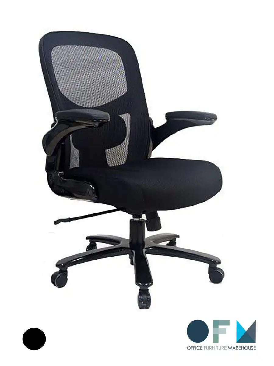Big & Tall Heavy Duty Netting Office Chair (500 pounds / 227 kg Load)