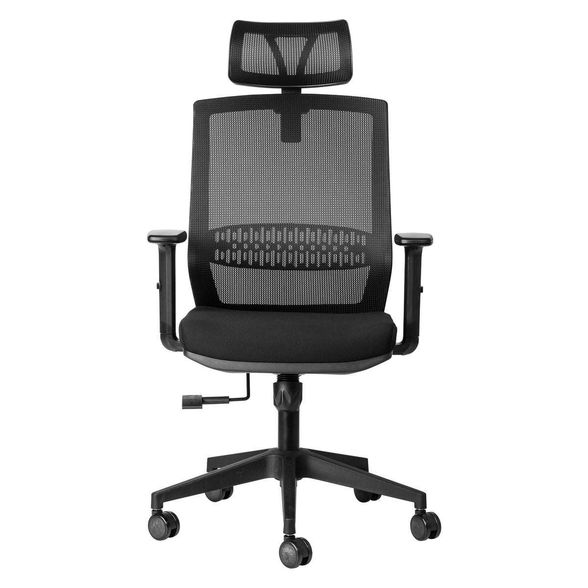 Elara mesh Executive with headrest and adjustable arms