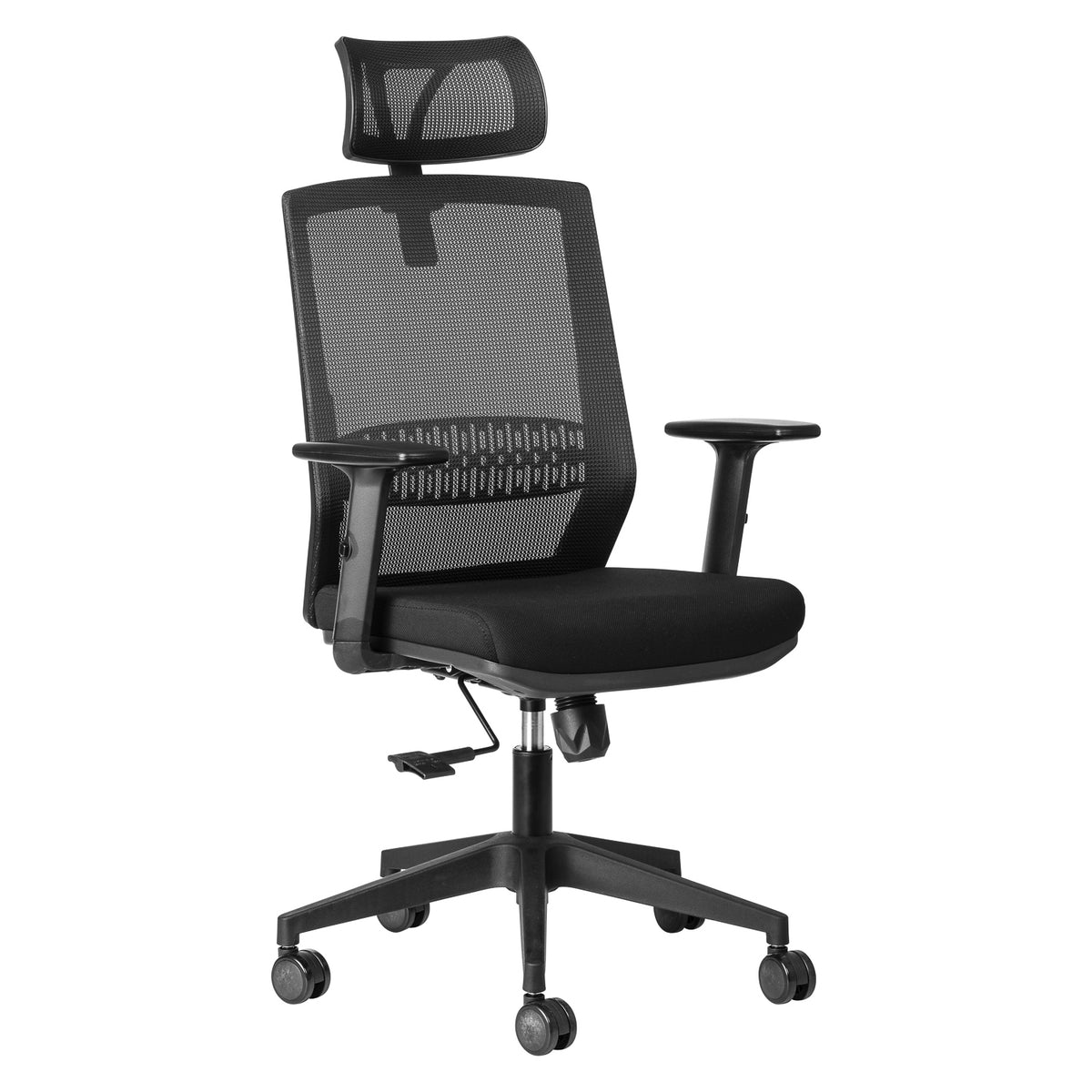 Elara mesh Executive with headrest and adjustable arms