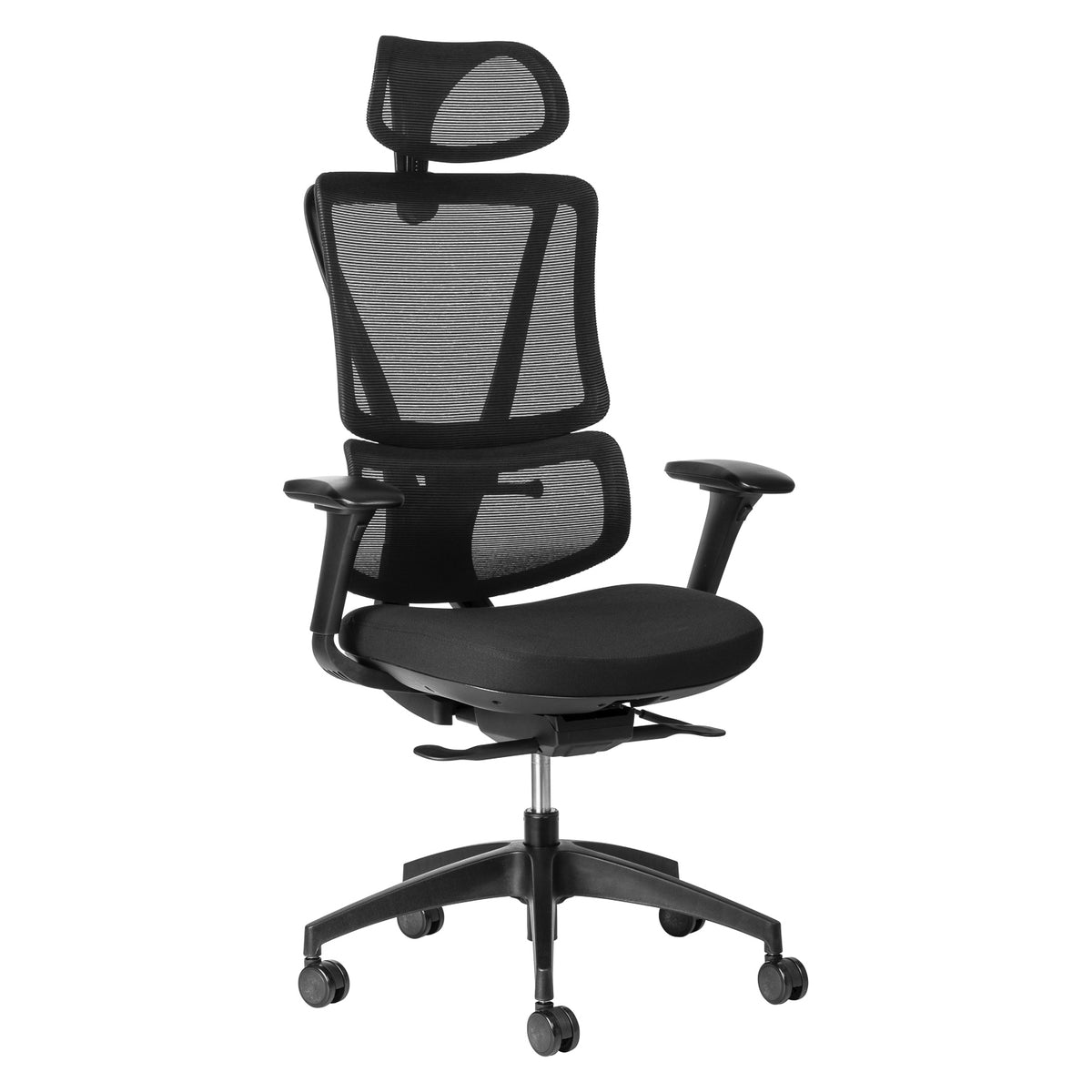 Ergoback Mesh Executive with Headrest and adjustable arms