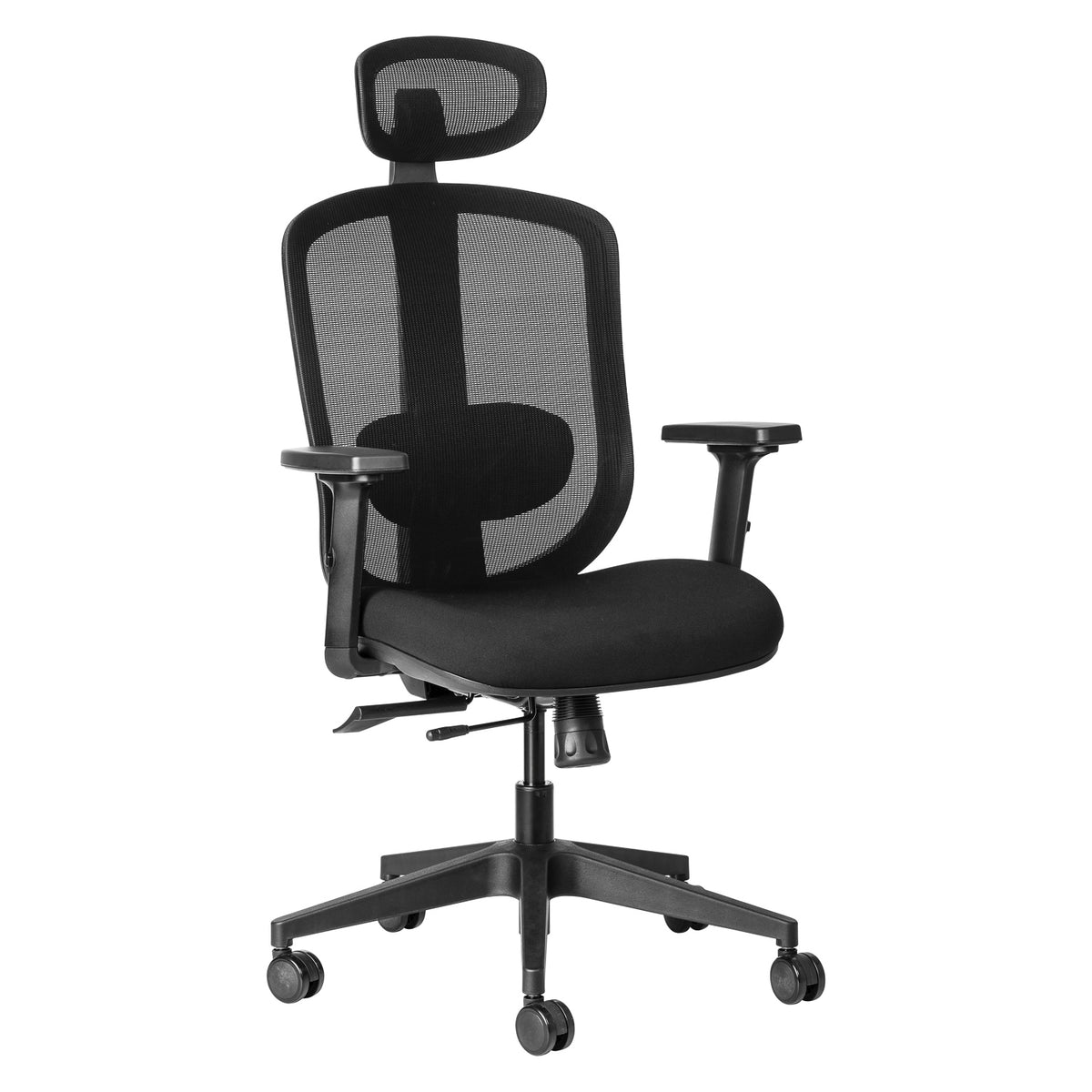 Ergocurve mesh Executive with headrest and adjustable arms