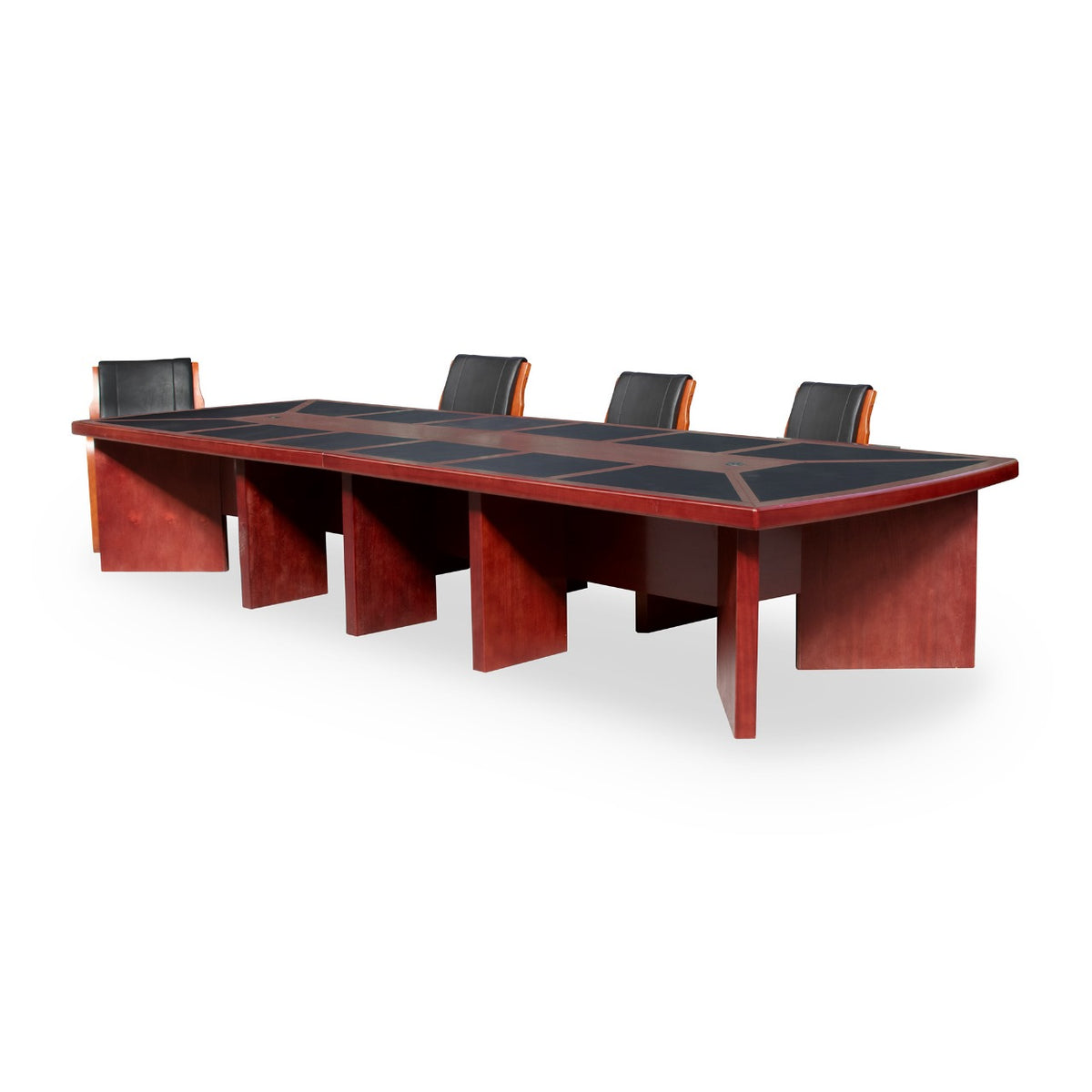 Mahogany 4.5m 16/18 seater Boardroom table