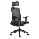 LUNA MESH EXECUTIVE WITH HEADREST  & ADJUSTABLE ARMS