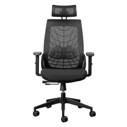 LYNX MESH EXECUTIVE WITH HEADREST  & ADJUSTABLE ARMS