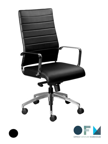 Class Chrome Executive High Back Office Chair