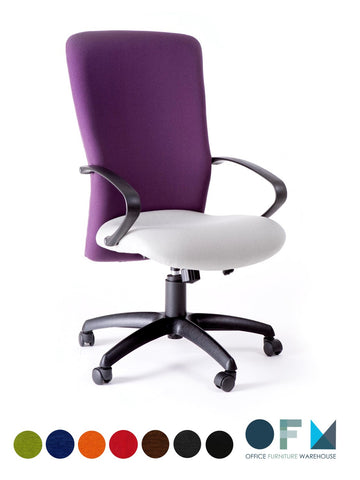 Topaz High Back Office Chair