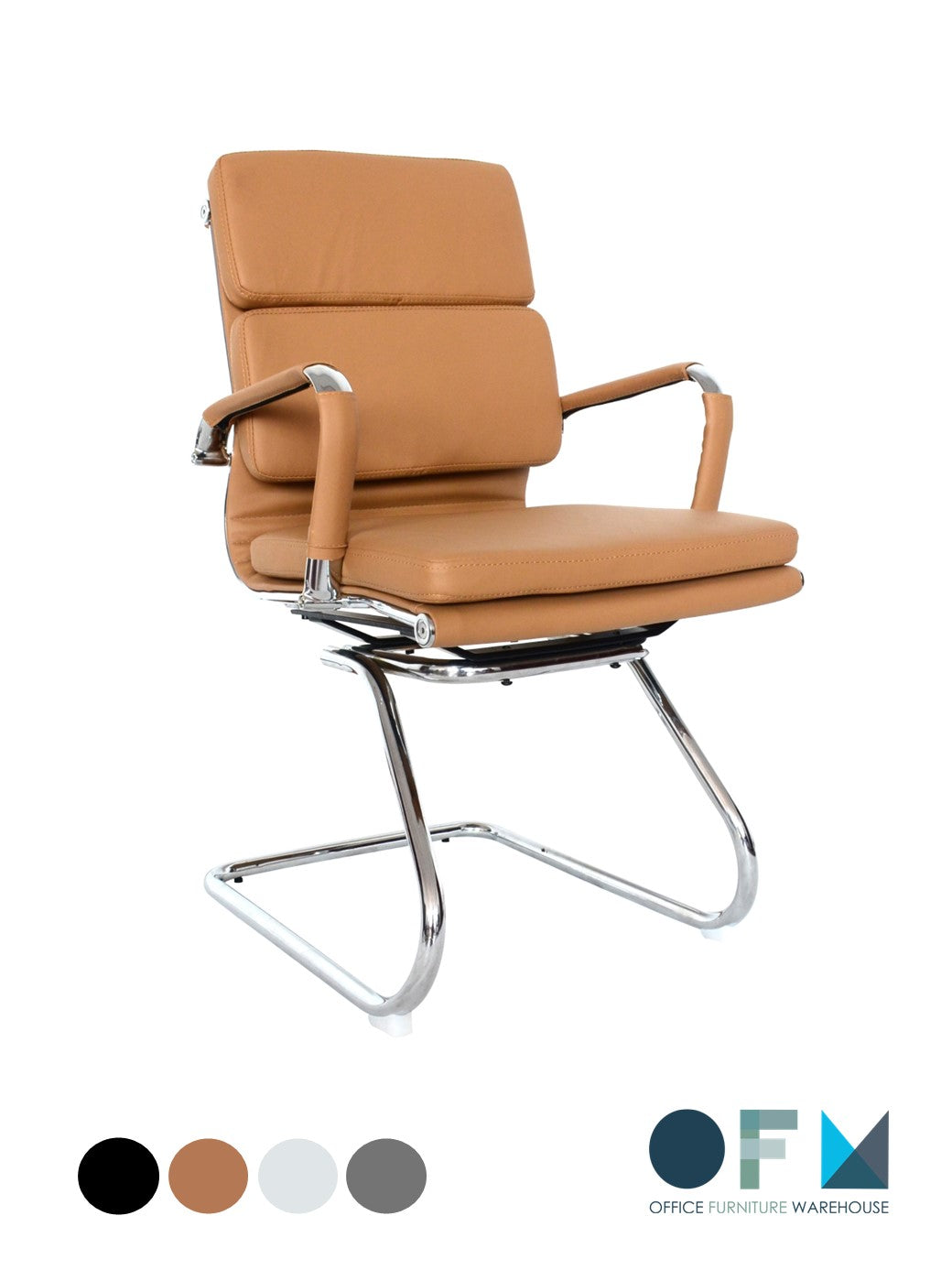 Classic Eames Cushion Visitor/Guest Chair