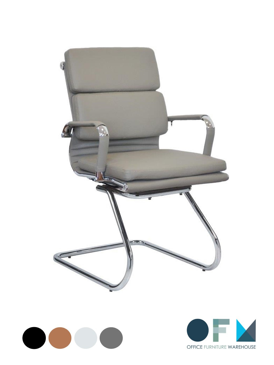 Classic Eames Cushion Visitor/Guest Chair