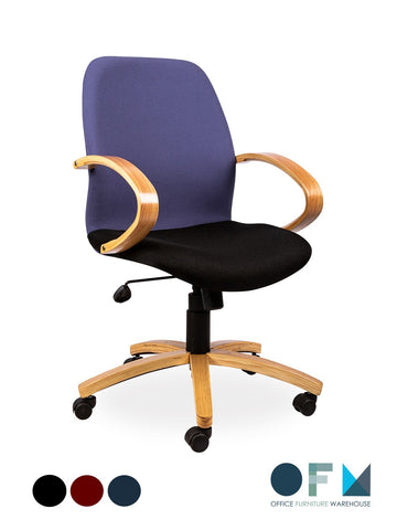 Morant Wood Mid Back Office Chair