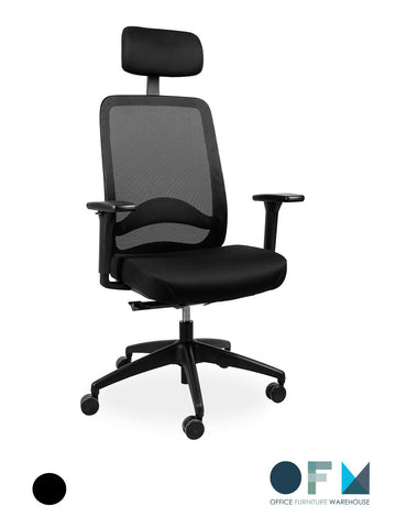 Plush Mesh High Back Office Chair