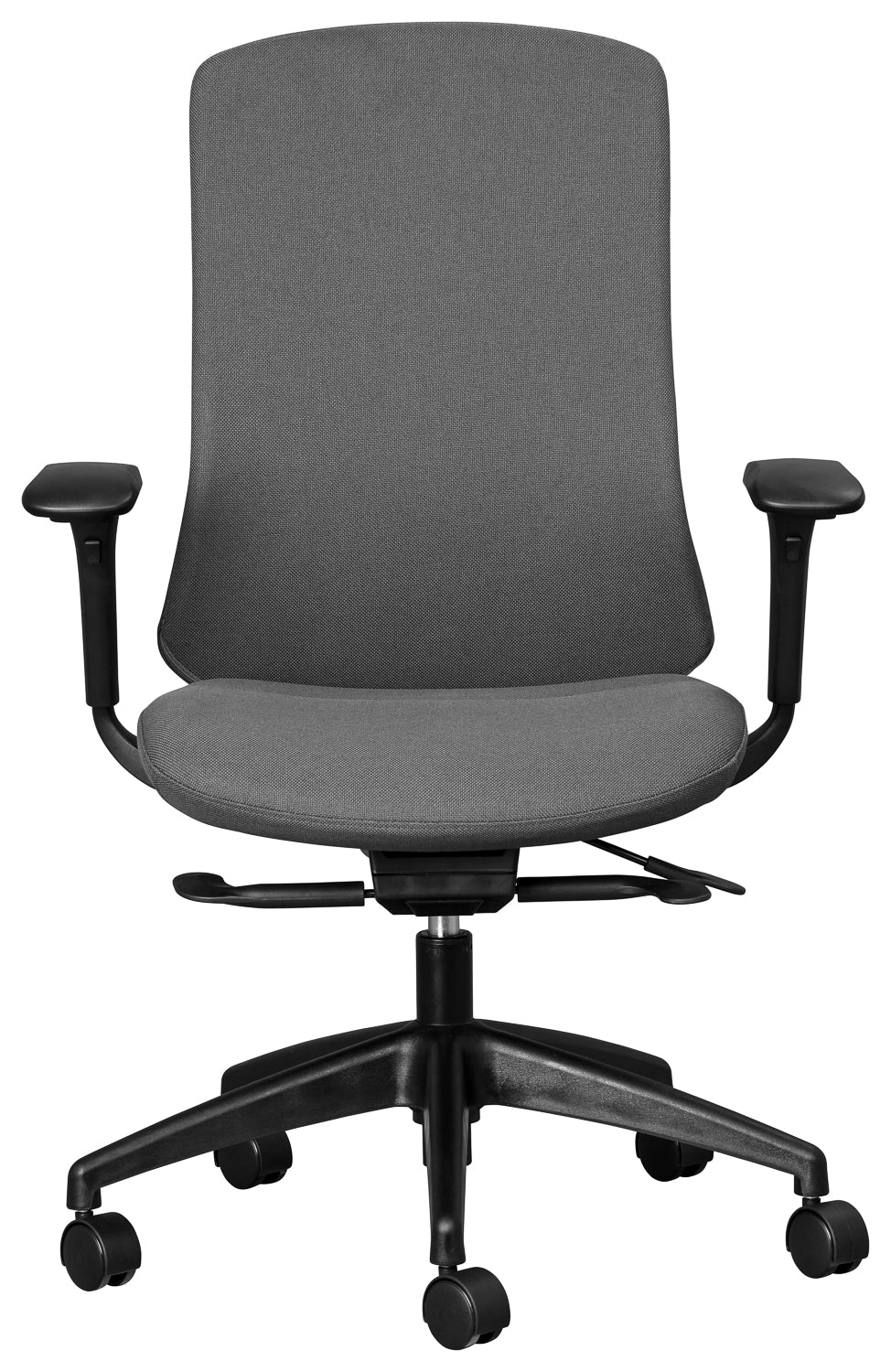 Vera upholstered task with  adjustable arms