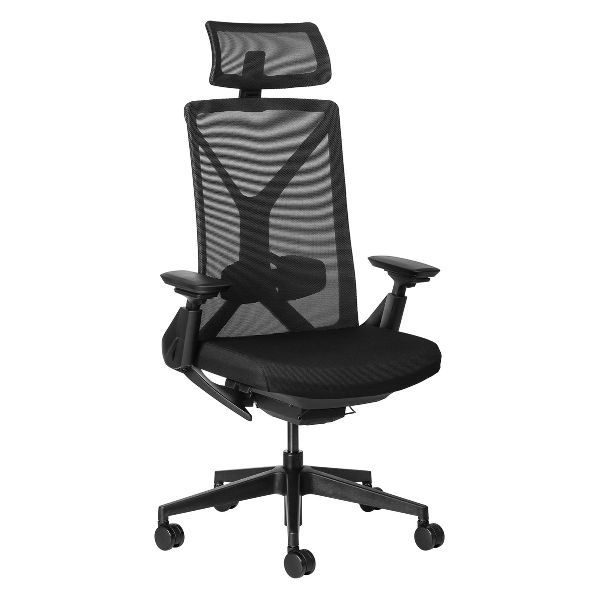 Yen Mesh Executive with headrest and Adjustable arms