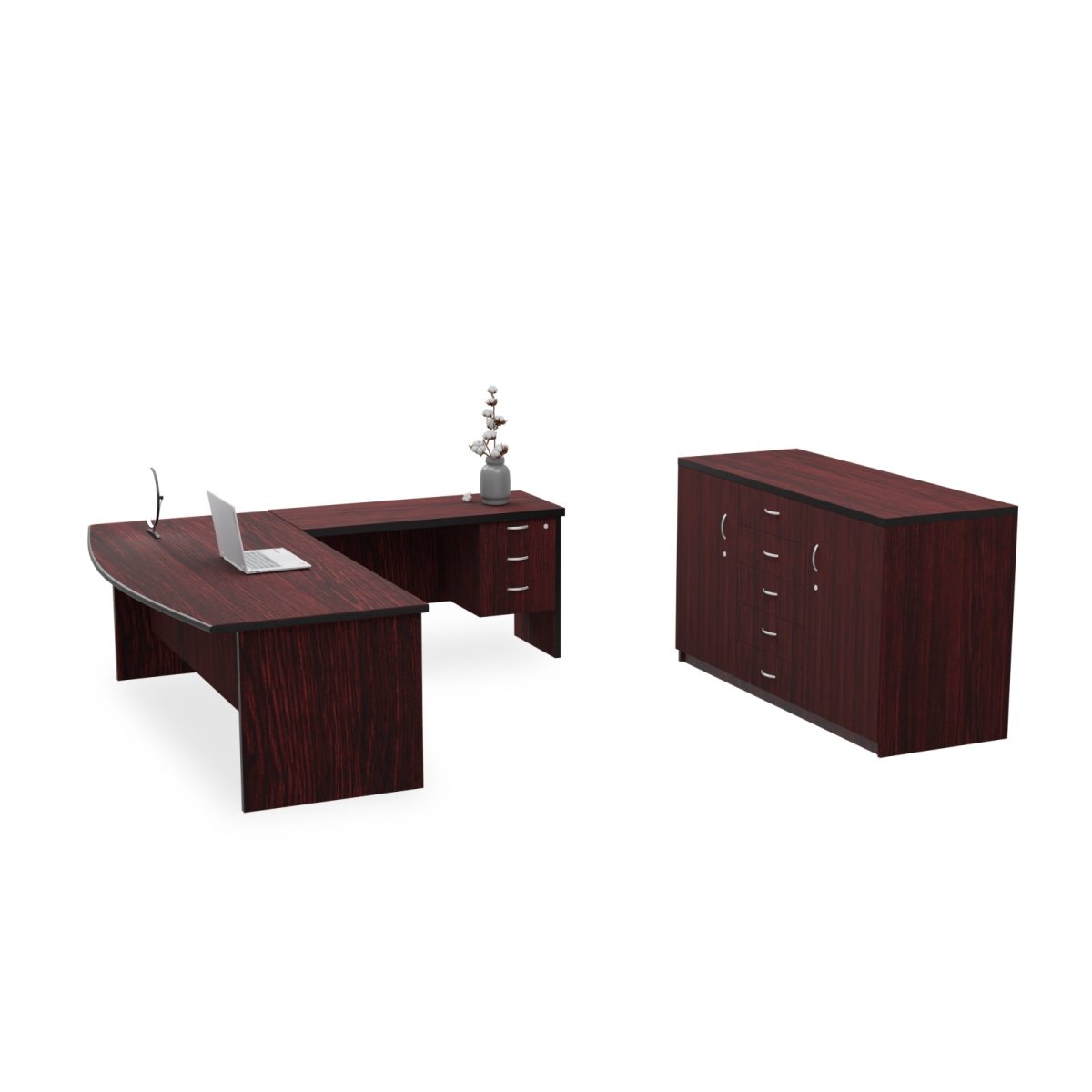 Alice Range executive desk range.manufacturing 2/3 weeks - Office Furniture Warehouse ZA