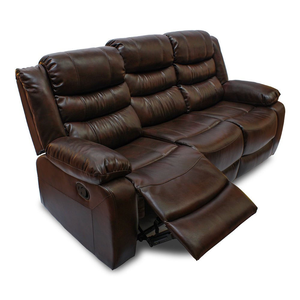 Couches 3/2/1 recliners bonded leather - Office Furniture Warehouse ZA