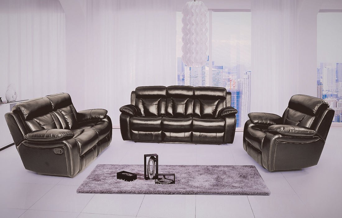 Couches 3/2/1 recliners bonded leather STOCK - Office Furniture Warehouse ZA