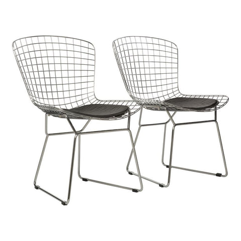 Diamond Mesh chair stainless frame. - Office Furniture Warehouse ZA