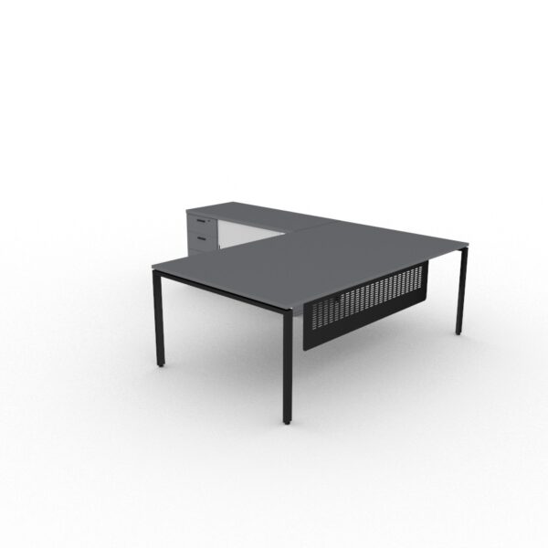 EVOLUTION EXECUTIVEsteel frame DESK/Pedenza manufactured 10/12 working days - Office Furniture Warehouse ZA