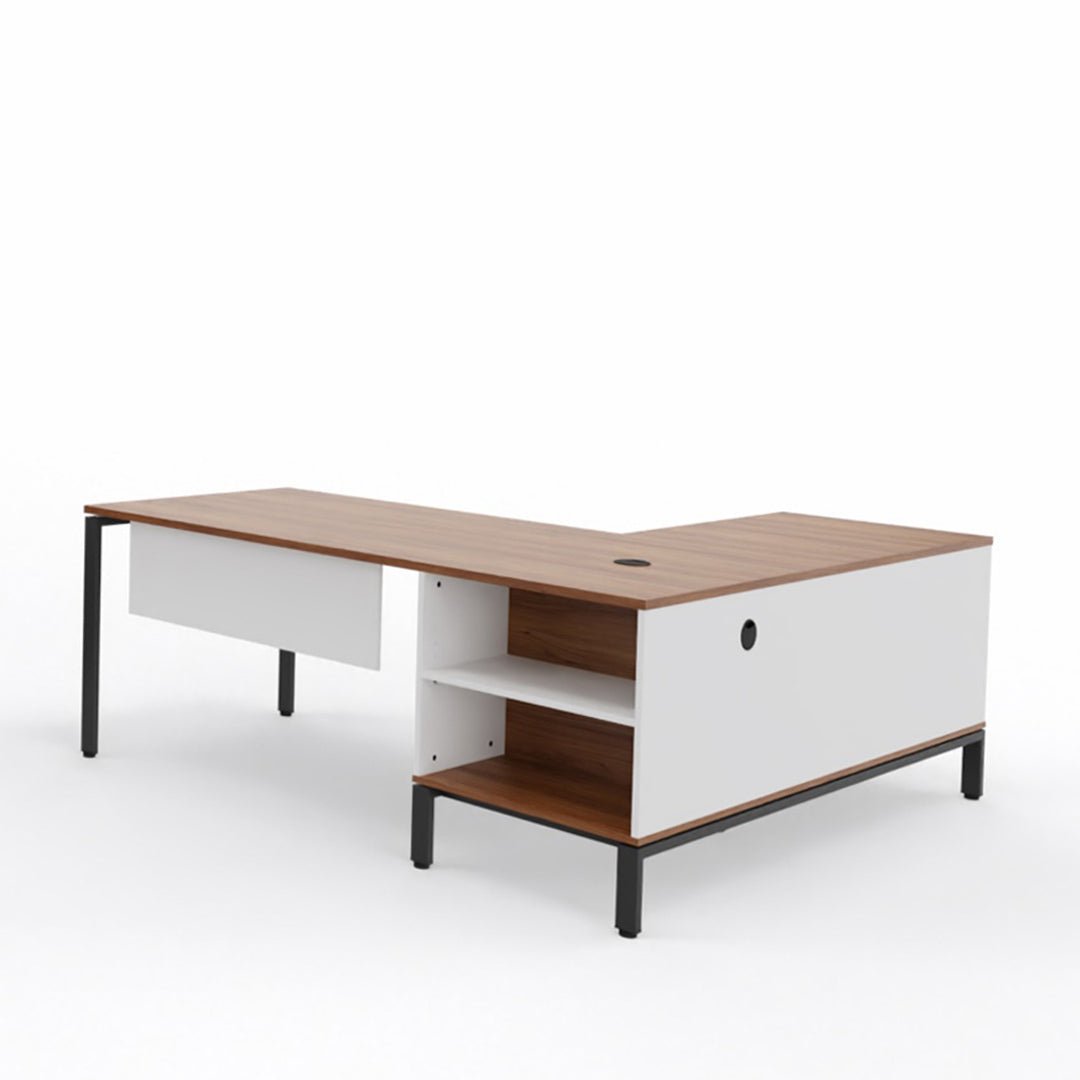 Evolution L - shape Desk 10/12 working days manufacturing. - Office Furniture Warehouse ZA