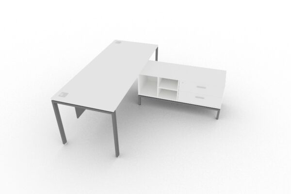 Evolution Managerial Desk/elevate side filer manufactured 10/12 working days - Office Furniture Warehouse ZA