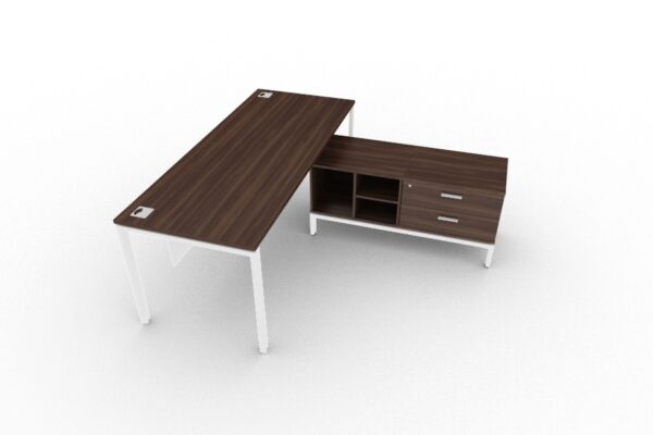 Evolution Managerial Desk/elevate side filer manufactured 10/12 working days - Office Furniture Warehouse ZA