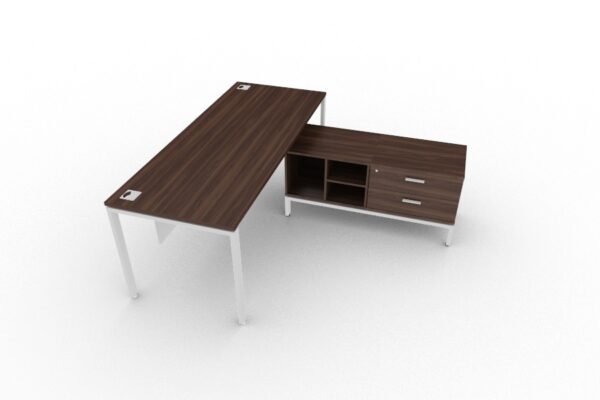 Evolution Managerial Desk/elevate side filer manufactured 10/12 working days - Office Furniture Warehouse ZA