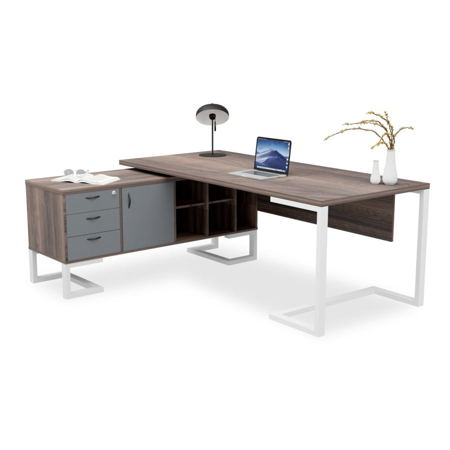 Houston Executive Desk/pedenza manufactured 3/4 weeks - Office Furniture Warehouse ZA