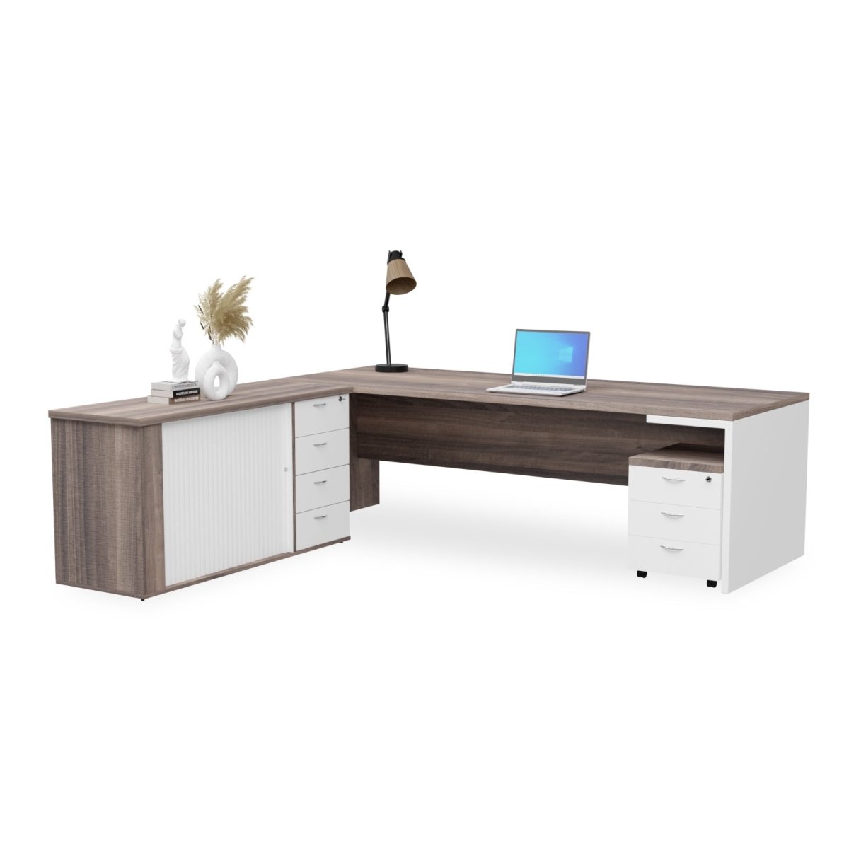 Houston Executive Desk/pedenza manufactured 3/4 weeks - Office Furniture Warehouse ZA