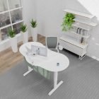 MALUTI HEIGHT ADJUSTABLE DUAL DESK 10/12 working days manufacturing. - Office Furniture Warehouse ZA