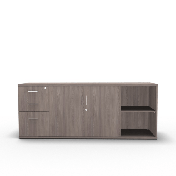 Pedenza Side unit drawers LHS 10/12 working days manufacturing - Office Furniture Warehouse ZA