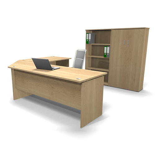 Platinum Straight Panel Desk/link/extenshion. manufactured 10/12 working days. - Office Furniture Warehouse ZA