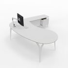 Shell Executive Desk range 6/8 weeks manufactureig. - Office Furniture Warehouse ZA