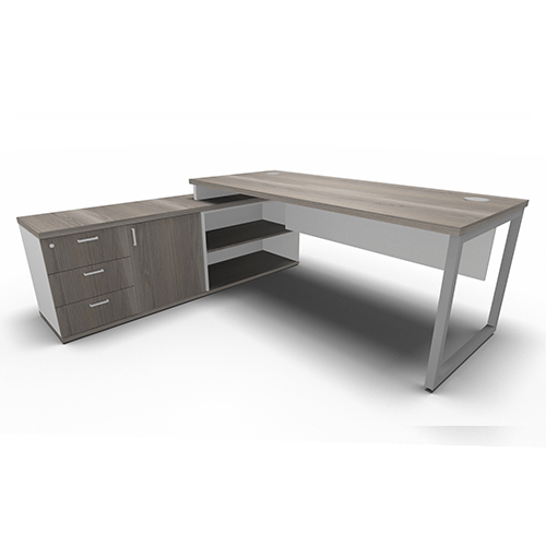 TITAN EXECUTIVE L - Shaped DESK/side storage 32MM manufacturing 10/12 working days - Office Furniture Warehouse ZA