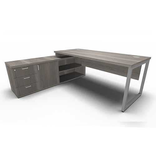 TITAN EXECUTIVE L - Shaped DESK/side storage 32MM manufacturing 10/12 working days - Office Furniture Warehouse ZA