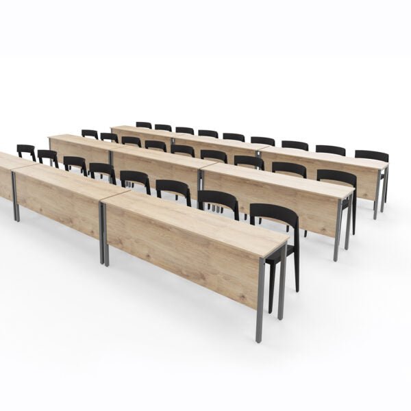 TRAINING DESKS with modesty panel 10/12 working days manufacturing - Office Furniture Warehouse ZA