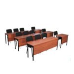 TRAINING DESKS with modesty panel 10/12 working days manufacturing - Office Furniture Warehouse ZA